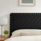 MOD-7125 Sparta Weave Vegan Leather Queen Headboard by Modway