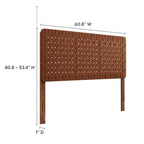 MOD-7125 Sparta Weave Vegan Leather Queen Headboard by Modway