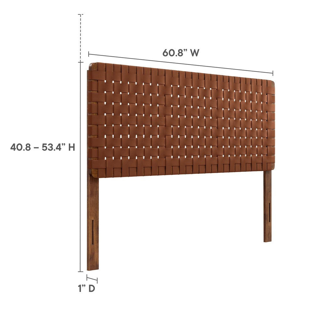 MOD-7125 Sparta Weave Vegan Leather Queen Headboard by Modway