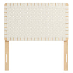 MOD-7121 Sparta Weave Vegan Leather Twin Headboard by Modway