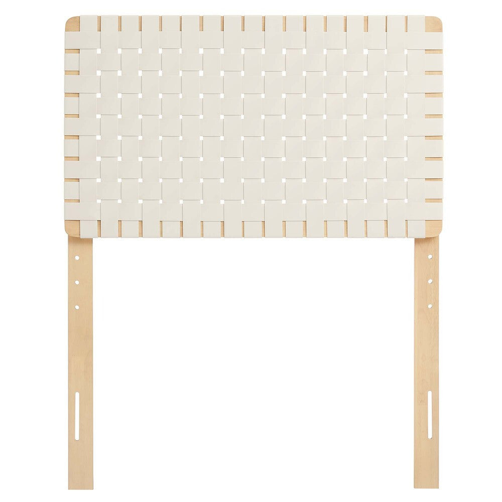 MOD-7121 Sparta Weave Vegan Leather Twin Headboard by Modway