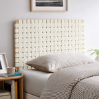 MOD-7121 Sparta Weave Vegan Leather Twin Headboard by Modway