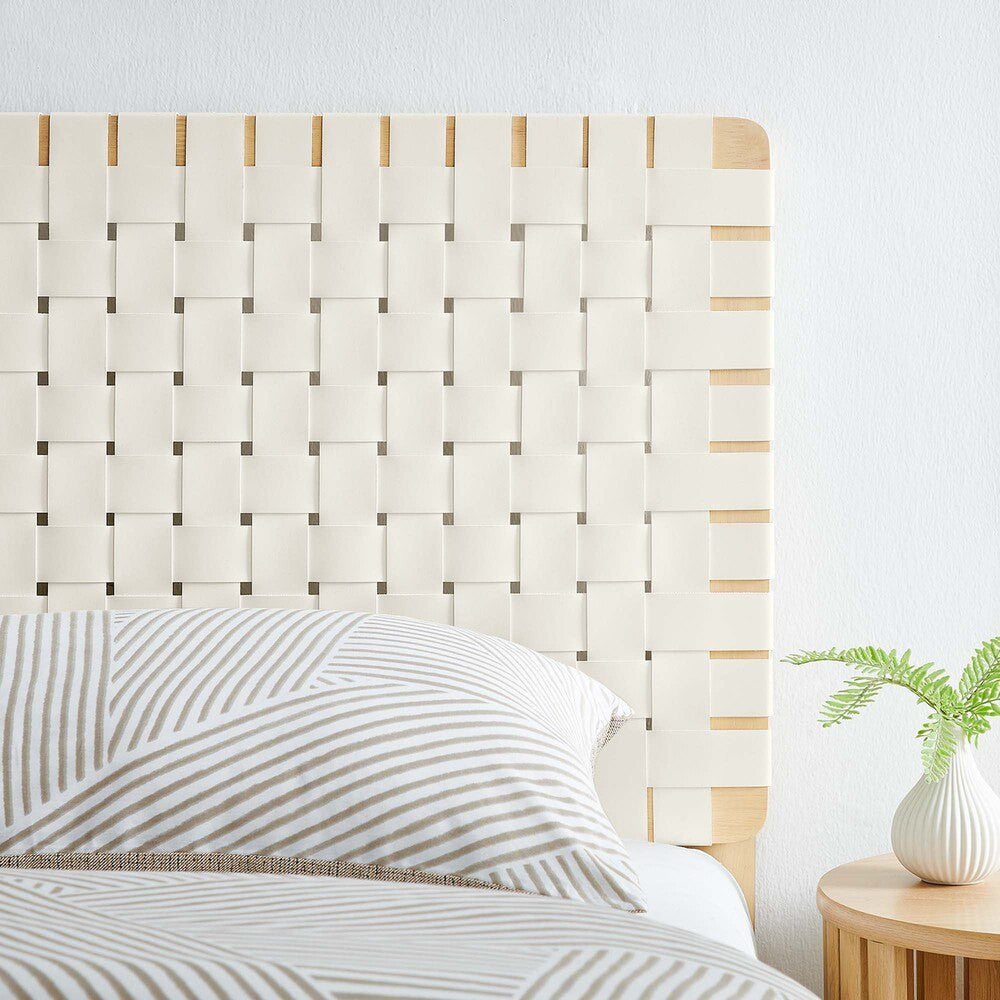 MOD-7121 Sparta Weave Vegan Leather Twin Headboard by Modway