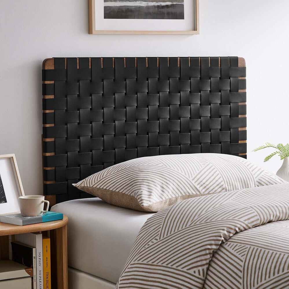 MOD-7121 Sparta Weave Vegan Leather Twin Headboard by Modway