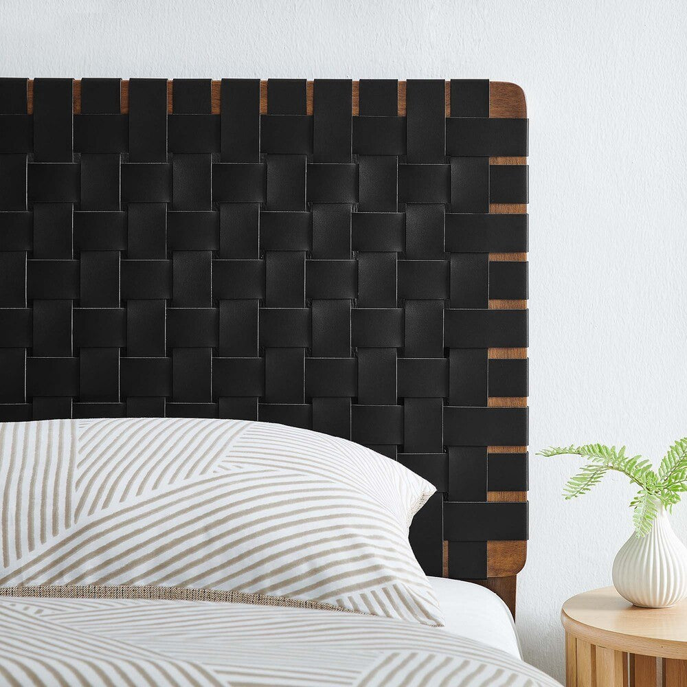 MOD-7121 Sparta Weave Vegan Leather Twin Headboard by Modway