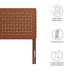 MOD-7121 Sparta Weave Vegan Leather Twin Headboard by Modway