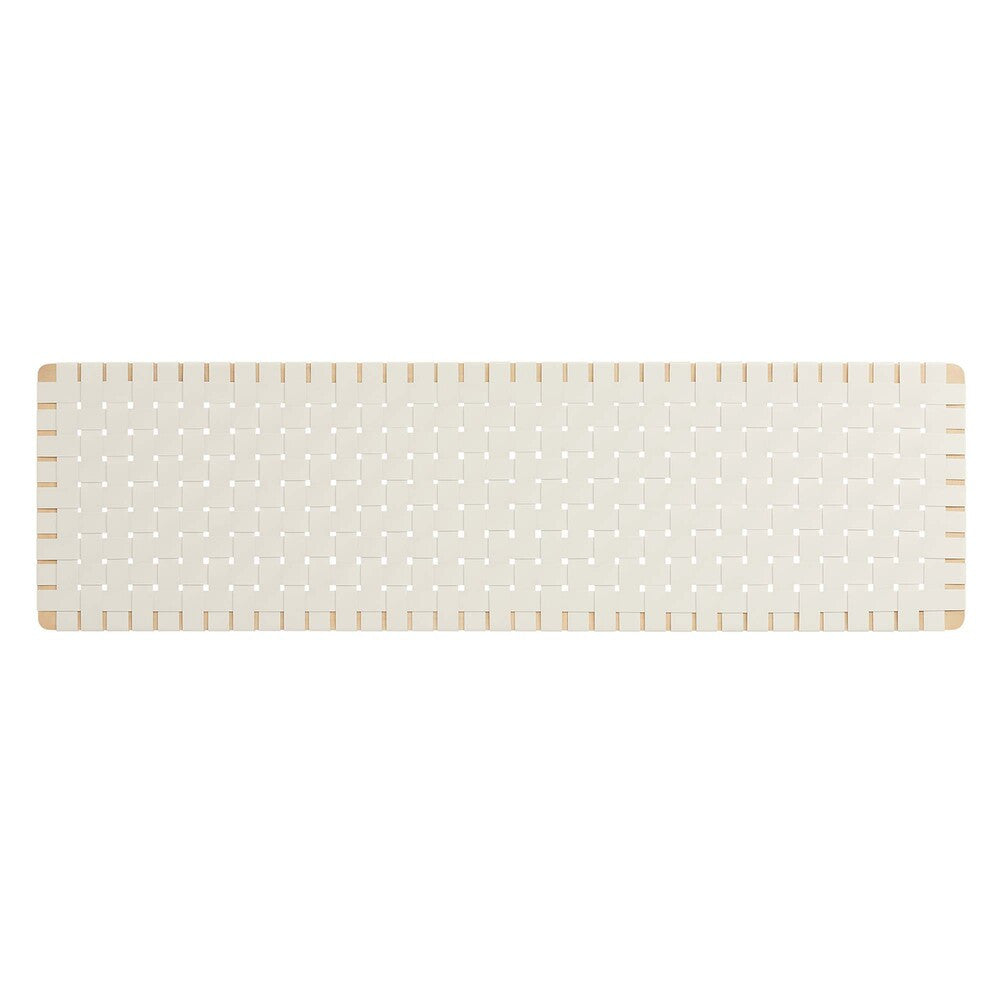 MOD-7126 Sparta Weave Wall-Mount Vegan Leather King Headboard by Modway