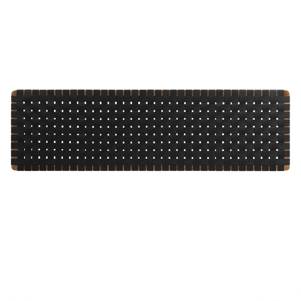 MOD-7126 Sparta Weave Wall-Mount Vegan Leather King Headboard by Modway