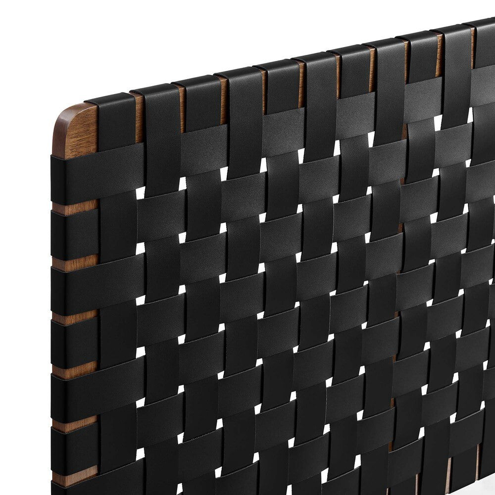 MOD-7126 Sparta Weave Wall-Mount Vegan Leather King Headboard by Modway