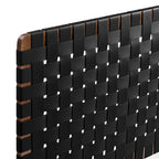 MOD-7126 Sparta Weave Wall-Mount Vegan Leather King Headboard by Modway