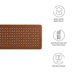 MOD-7126 Sparta Weave Wall-Mount Vegan Leather King Headboard by Modway
