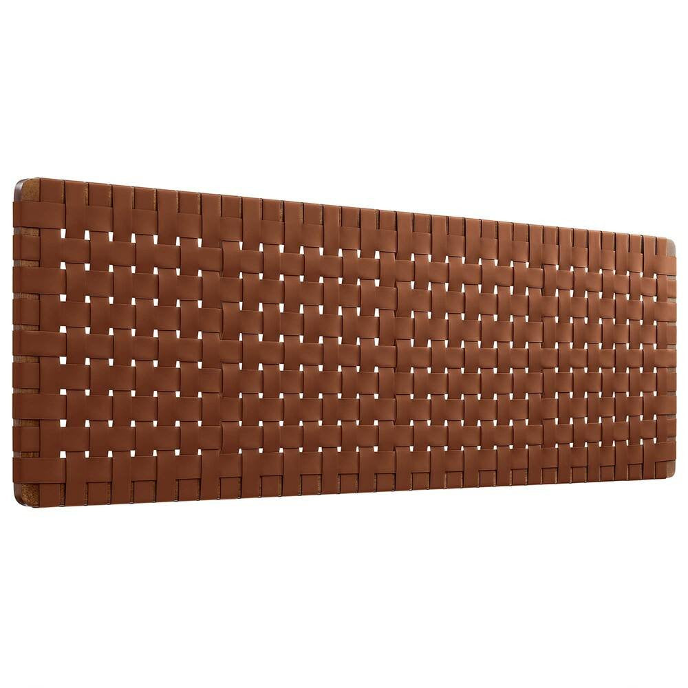 MOD-7126 Sparta Weave Wall-Mount Vegan Leather King Headboard by Modway