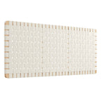 MOD-7124 Sparta Weave Wall-Mount Vegan Leather Queen Headboard by Modway