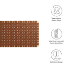 MOD-7124 Sparta Weave Wall-Mount Vegan Leather Queen Headboard by Modway