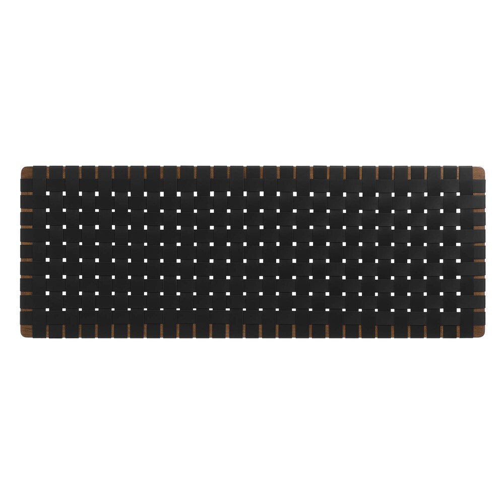 MOD-7124 Sparta Weave Wall-Mount Vegan Leather Queen Headboard by Modway