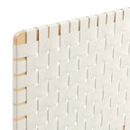 MOD-7120 Sparta Weave Wall-Mount Vegan Leather Twin Headboard by Modway