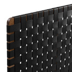 MOD-7120 Sparta Weave Wall-Mount Vegan Leather Twin Headboard by Modway