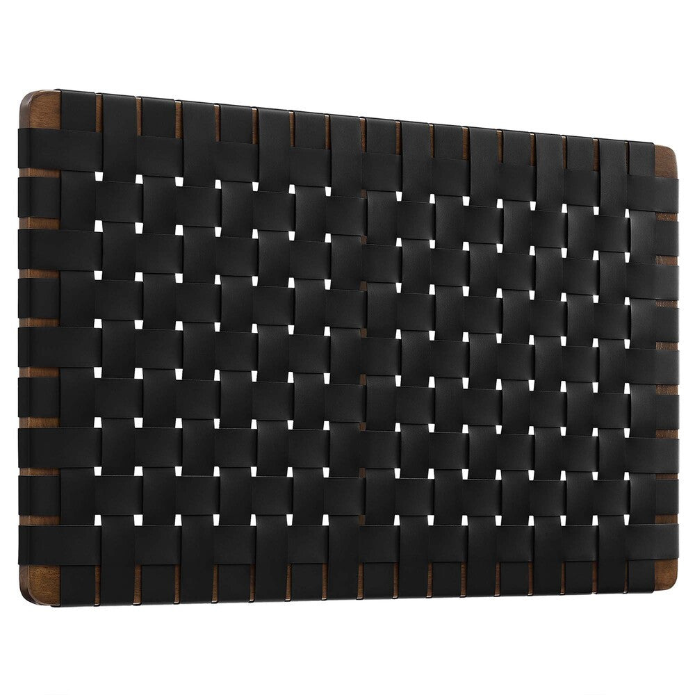 MOD-7120 Sparta Weave Wall-Mount Vegan Leather Twin Headboard by Modway