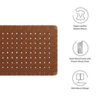 MOD-7120 Sparta Weave Wall-Mount Vegan Leather Twin Headboard by Modway