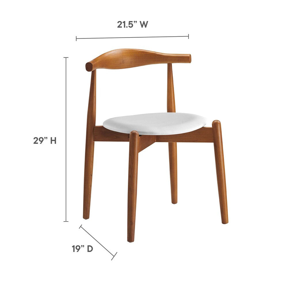 EEI-1377 Stalwart Dining Side Chairs Set of 2 by Modway
