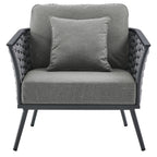 EEI-3054 Stance Outdoor Patio Aluminum Armchair by Modway