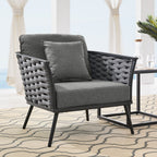 EEI-3054 Stance Outdoor Patio Aluminum Armchair by Modway