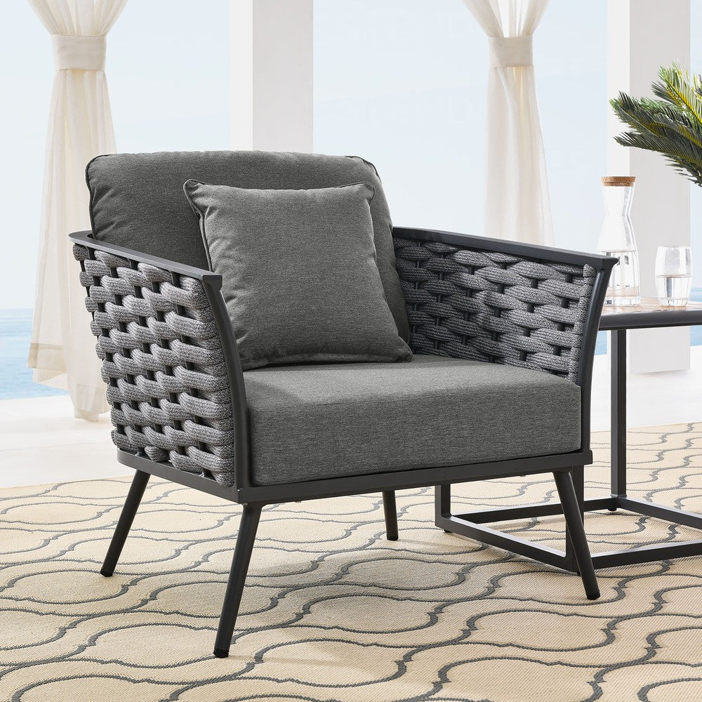 EEI-3054 Stance Outdoor Patio Aluminum Armchair by Modway