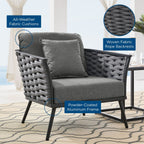 EEI-3054 Stance Outdoor Patio Aluminum Armchair by Modway