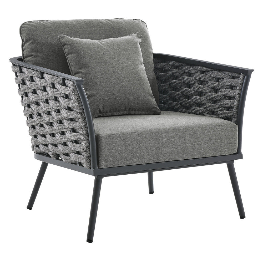EEI-3054 Stance Outdoor Patio Aluminum Armchair by Modway