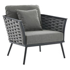 EEI-3054 Stance Outdoor Patio Aluminum Armchair by Modway