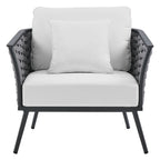 EEI-3054 Stance Outdoor Patio Aluminum Armchair by Modway