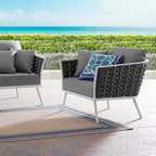 EEI-3054 Stance Outdoor Patio Aluminum Armchair by Modway