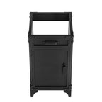 EEI-6126-BLK-WAL Steamforge 18" Bathroom Vanity Cabinet (Sink Basin Not Included) by Modway