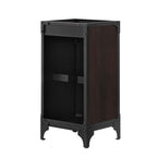 EEI-6411-WHI-BLK Steamforge 18" Bathroom Vanity by Modway