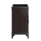 EEI-6413-WHI-BLK Steamforge 24" Bathroom Vanity by Modway