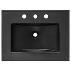 EEI-6414-BLK-BLK Steamforge 24" Bathroom Vanity by Modway