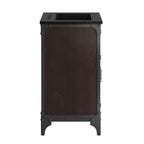 EEI-6414-BLK-BLK Steamforge 24" Bathroom Vanity by Modway