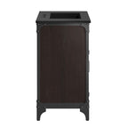EEI-6416-BLK-BLK Steamforge 30" Bathroom Vanity by Modway