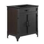Modway EEI-6416-BLK-BLK Steamforge 30" Bathroom Vanity Black Black