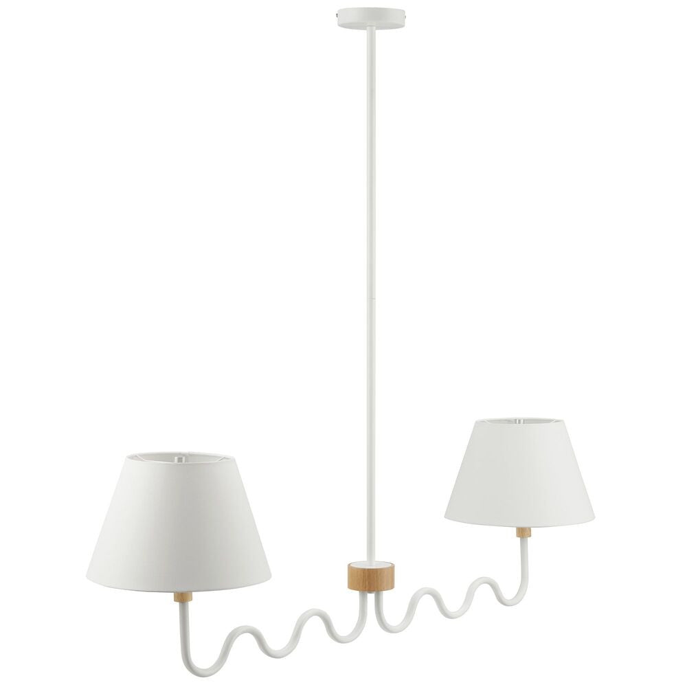 EEI-6882 Sunlit Squiggle 2-Arm Pendant Light by Modway