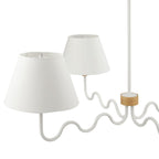 EEI-6883 Sunlit Squiggle 4-Arm Pendant Light by Modway