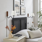 EEI-6881 Sunlit Squiggle Arm Wall Sconce by Modway