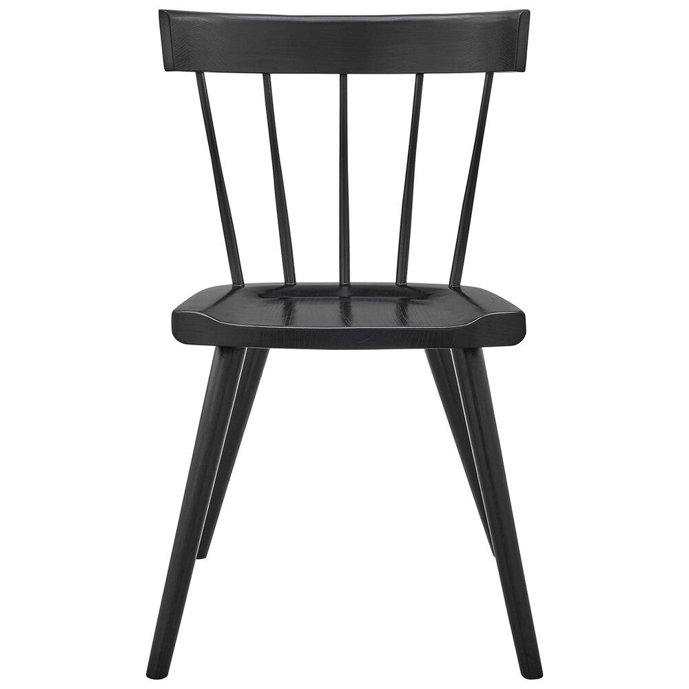 EEI-4650-BLK Sutter Wood Dining Side Chair by Modway