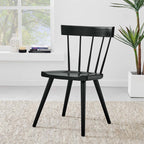 EEI-4650-BLK Sutter Wood Dining Side Chair by Modway