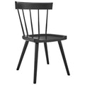 Modway EEI-4650-BLK Sutter Wood Dining Side Chair Black