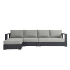 EEI-6672 Tahoe 3-Piece Outdoor Patio Powder-Coated Aluminum Left-Facing Chaise Sectional Sofa Set by Modway