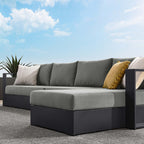 EEI-6671 Tahoe 3-Piece Outdoor Patio Powder-Coated Aluminum Right-Facing Chaise Sectional Sofa Set by Modway
