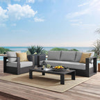 EEI-5748 Tahoe 3-Piece Outdoor Patio Powder-Coated Aluminum Set by Modway