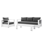 EEI-5748 Tahoe 3-Piece Outdoor Patio Powder-Coated Aluminum Set by Modway