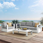 EEI-5748 Tahoe 3-Piece Outdoor Patio Powder-Coated Aluminum Set by Modway